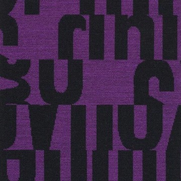 Stof kvadrat letters 650